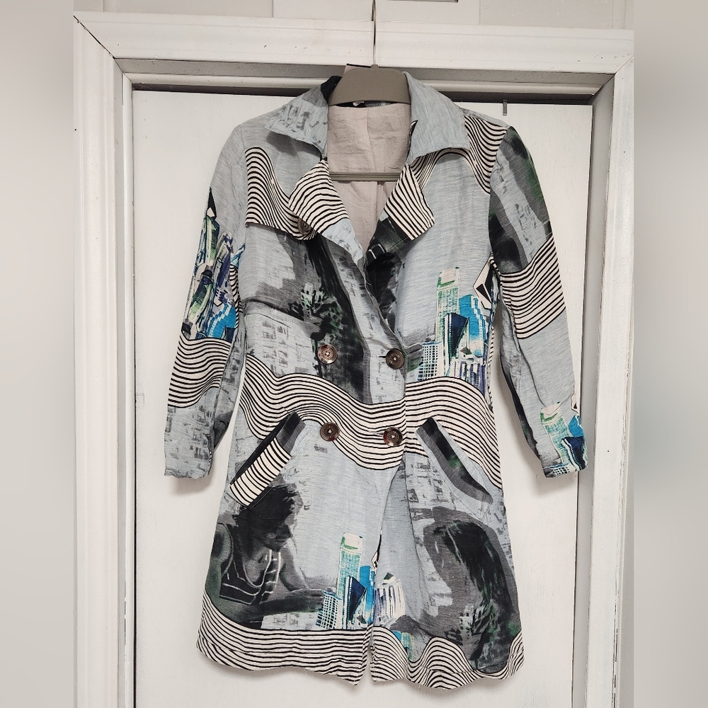 Vintage Moschino Cotton/Silk Jacket